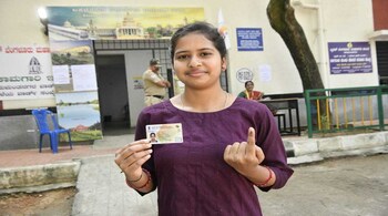 While the first phase recorded a turnout of 66.14%, the second phase recorded a figure of 66.71%, says the Election Commission.