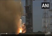 In pics | ISRO's GSLV-F12 carrying navigation satellite lifts off from Chennai