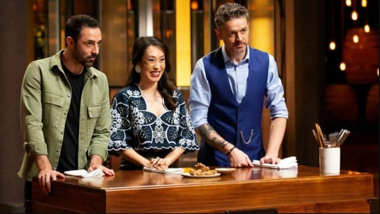 MasterChef Australia judges Andy Allen, Melissa Leong and the late Jack Zonfrillo.