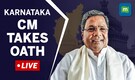 Live | Karnataka Chief Minister Takes Oath: Siddaramaiah Sworn In, DK Shivakumar is Deputy