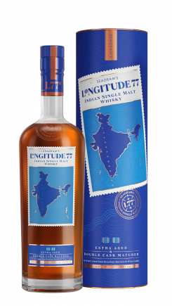Seagrams Longitude 77 Indian Single Malt; Rs 4,500 (Goa)