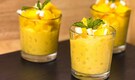 Easy vegan recipes: Make this Alphonso mango and sago pudding or Rum Mousse at home