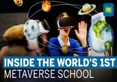 Inside the 1st 'Metaverse School': Poke at the human heart, play with planets!