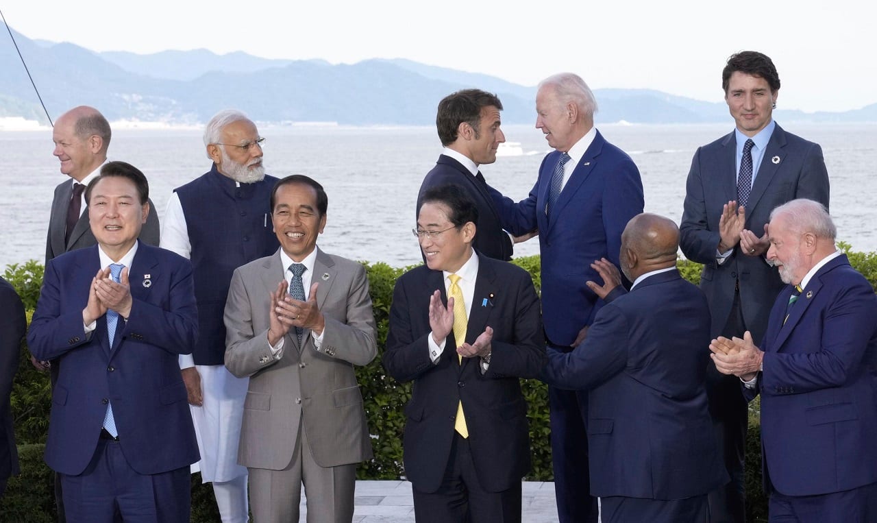 Although India is not a member of the elite G7 grouping, Modi was invited to the summit on the invitation of Japan. Modi's visit comes a time when the West has questioned his government's trade relations with Russia in the aftermath of Ukraine war (AP Photo) Although India is not a member of the elite G7 grouping, Modi was invited to the summit on the invitation of Japan. Modi's visit comes a time when the West has questioned his government's trade relations with Russia in the aftermath of Ukraine war (AP Photo)