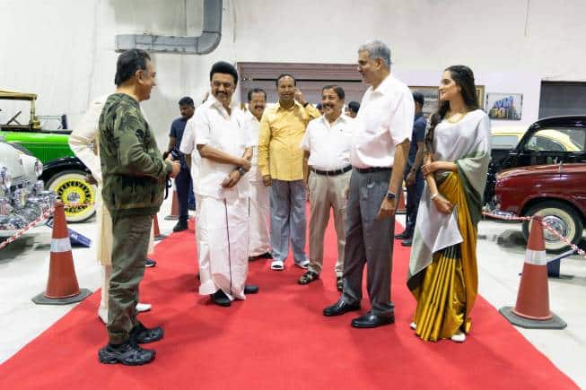 Kamal Haasan was among the special guests at the launch of the Museum that was inaugurated in May 2023 by Tamil Nadu Chief Minister M.K. Stalin.