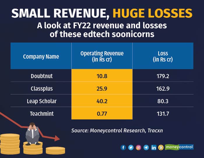 Small revenue, huge losses