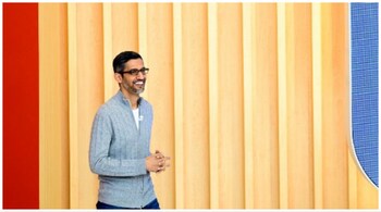 Sundar Pichai is the CEO of Google's parent company Alphabet.