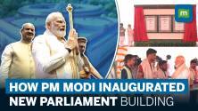 From ‘Sengol’ To ‘Modi-Modi’ Chants - Key Highlights From New Parliament Inauguration Ceremony