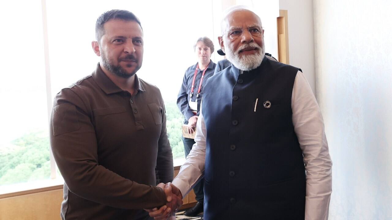 G7 Summit: PM Modi meets Volodymyr Zelensky, whose time may be running out