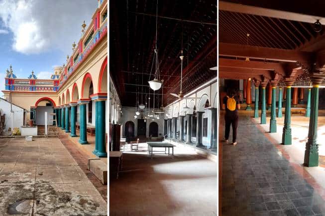 Verandas of Chettinad houses which are an integral part of its architecture, Karaikudi, Tamil Nadu. (Photo: Om Prabhugaonkar)