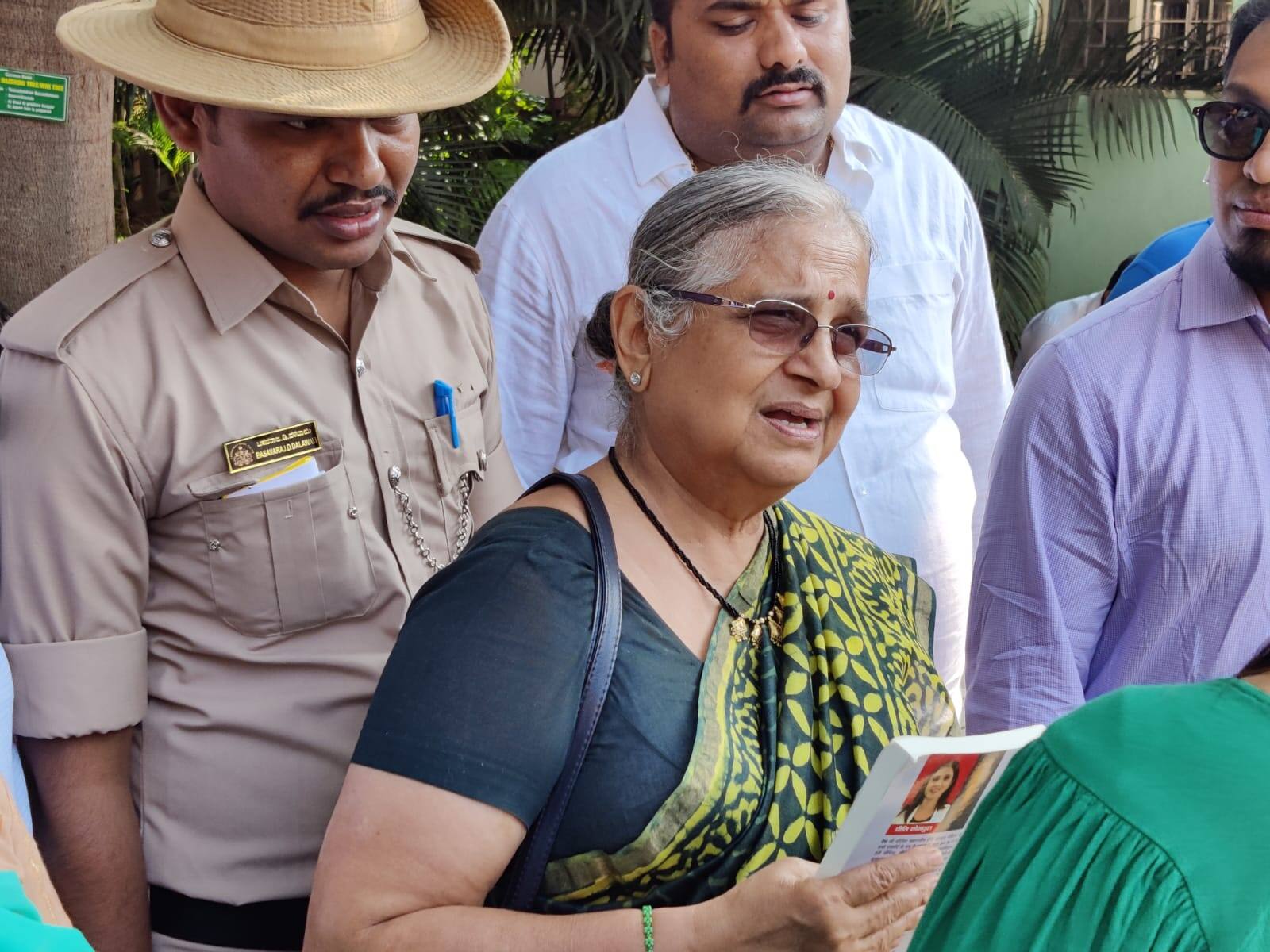 Murthy also and said that voting is a 'sacred part' of democracy Murthy also and said that voting is a 'sacred part' of democracy