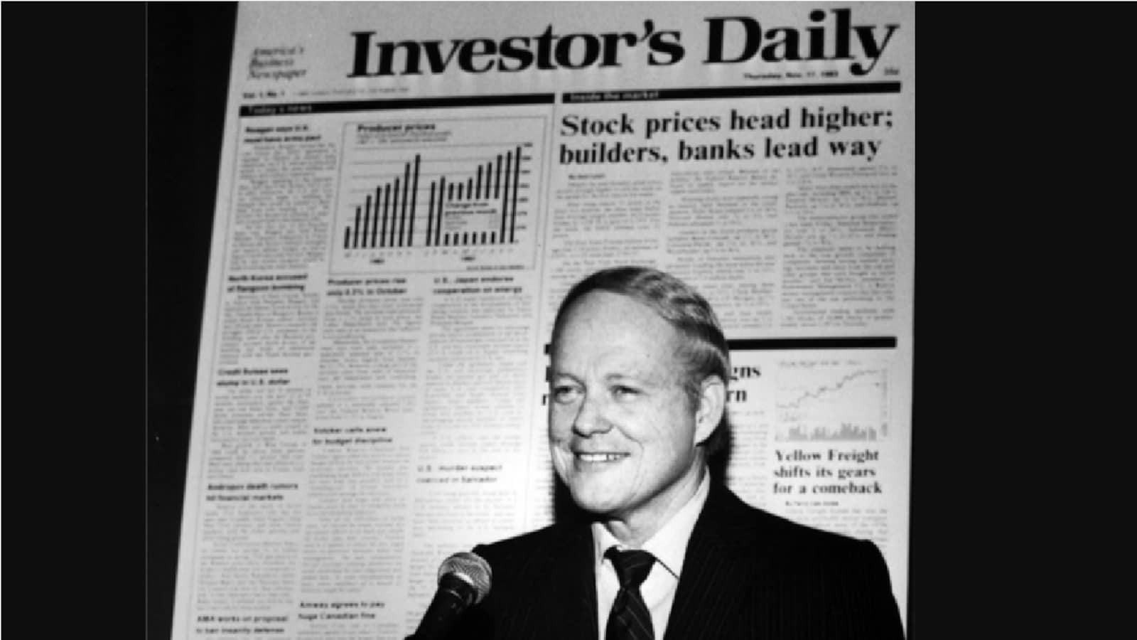William O'Neil, Founder of Investor's Business Daily, Passes Away at 90