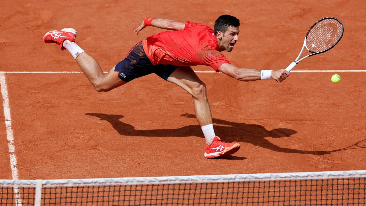 Djokovic, who took a tumble earlier and was clearly feeling the heat and humidity at 5-6, ranted at the umpire over what he perceived to be quick starts of the clock at changeovers but he regained composure to force a tiebreak that he dominated. He broke early in the second set showing vintage form and started to put the squeeze on world number four Ruud, whose dreams of a maiden major appeared to fade fast as Djokovic doubled his advantage in the contest. (Image: AP)