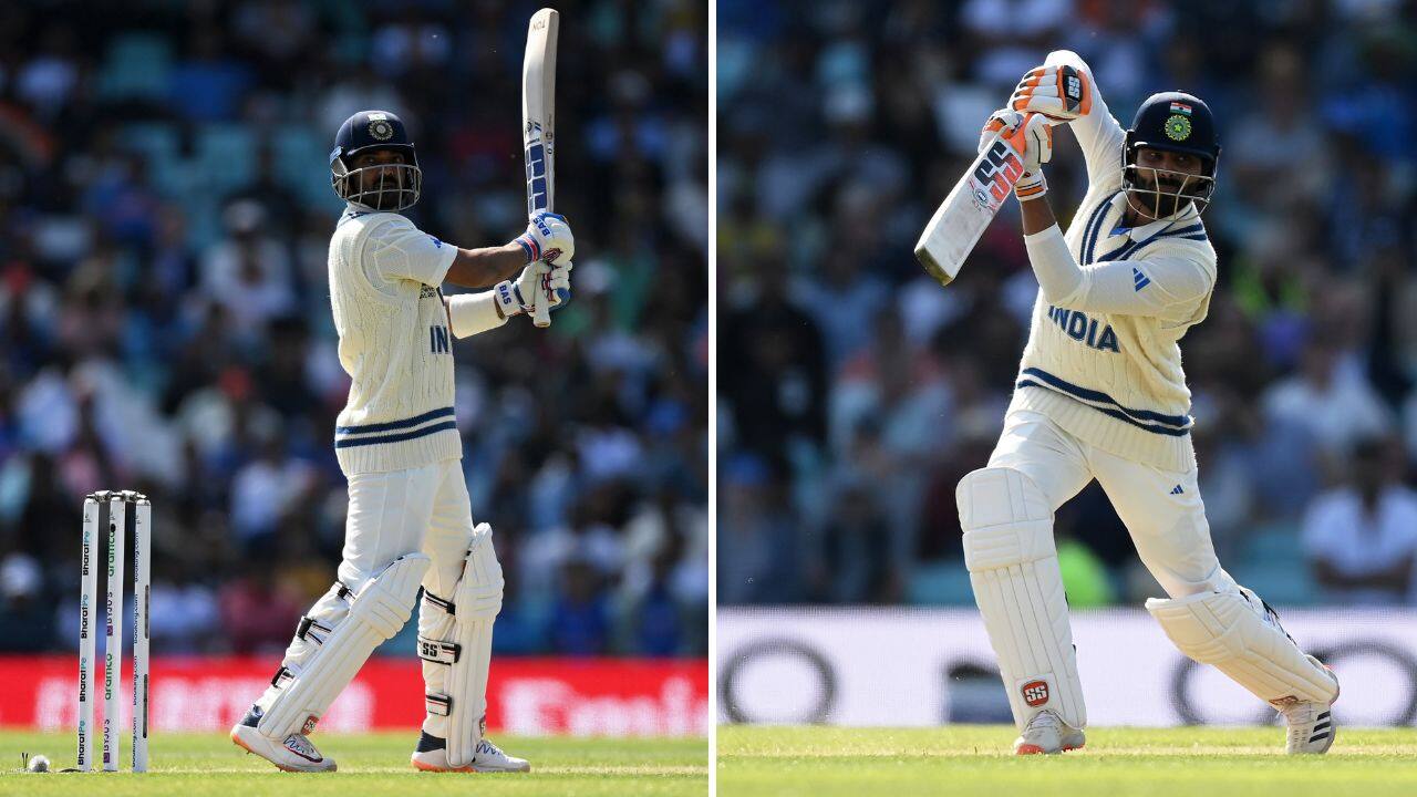 Rahane survived the no ball, the fourth by Cummins in his first eight overs, and he and Jadeja shared a defiant stand of 71. Rahane, more circumspect, took a hit to his right ear by Green while Jadeja took the attack to Australia, clipping a couple of Starc deliveries to the fence in one over and flicking over square leg the first six Boland conceded in test cricket. (Image: Twitter @BCCI)