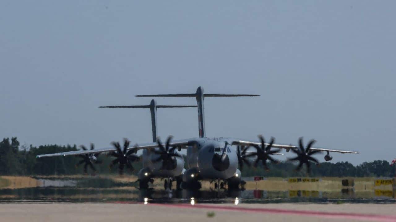 The German-led &quot;Air Defender 23&quot; will include some 250 military aircraft from 25 NATO and partner countries including Japan and Sweden, which is bidding to join the alliance. It will run until June 23. (Source: AFP)
