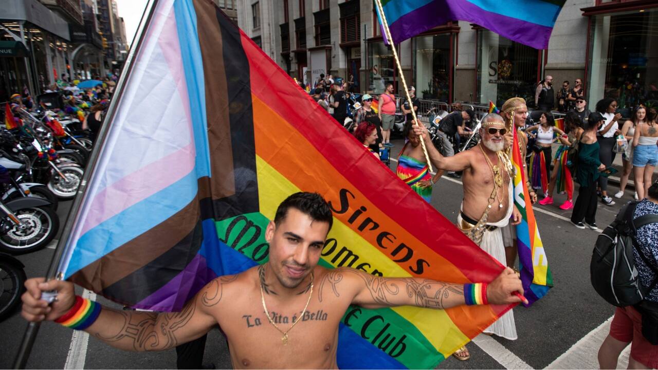 Many other cities held their marquee events earlier this month, including Boston, which hosted its first parade after a three-year hiatus that began with COVID-19 but extended through 2022 because the organization that used to run it dissolved under criticism that it excluded racial minorities and transgender people. (Image: AP)
