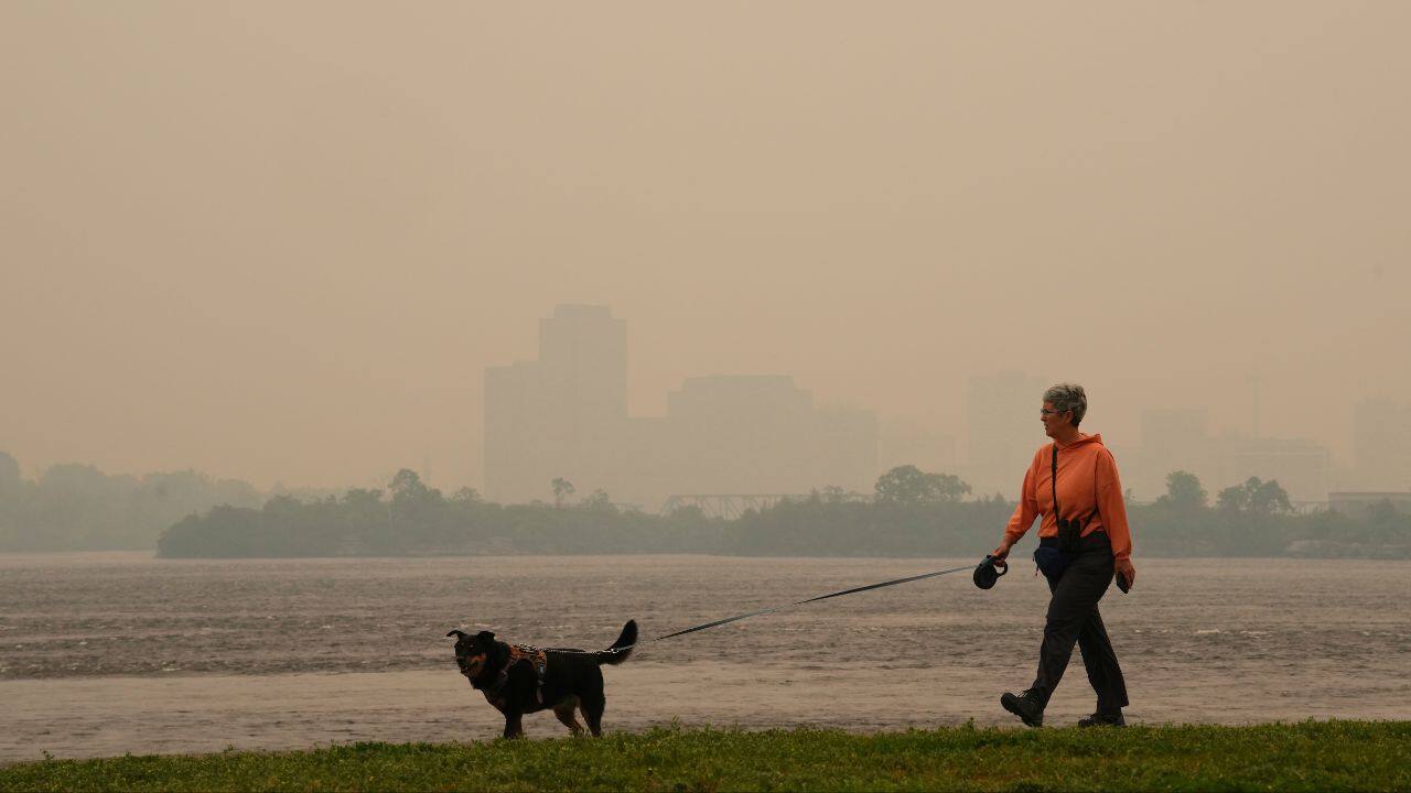 About 3.3 million hectares have already burned - some 13 times the 10-year average - and more than 120,000 people have been at least temporarily forced out of their homes. &quot;I want to highlight that people need to continue to listen to local authorities on how to stay safe, including in places like Ottawa that are affected by smoke from wildfires,&quot; Prime Minister Justin Trudeau told reporters in Ottawa. (Image: AP)