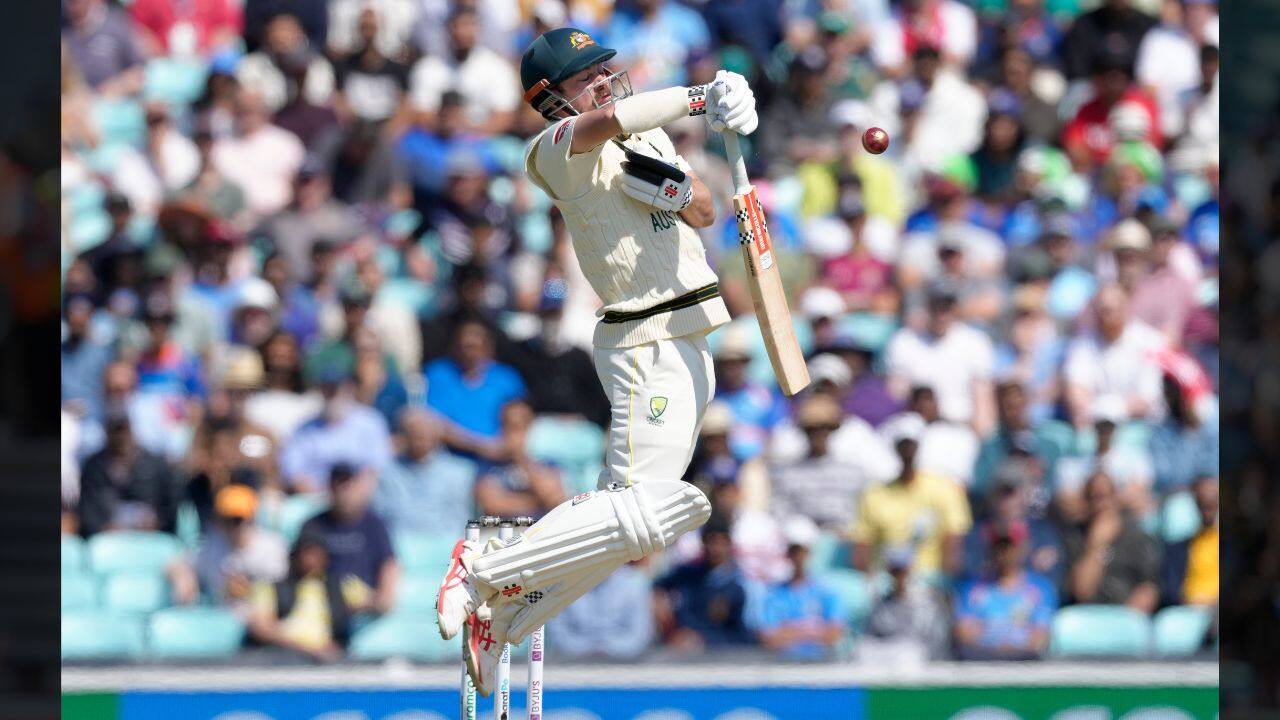 Head made 163 off 174 balls, 25 boundaries and a six. It was the end of a magnificent stand of 285 between him and Smith after nearly five hours. (Image: AP)