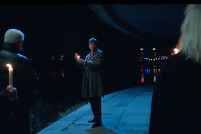 A still from Virtuality music video.
