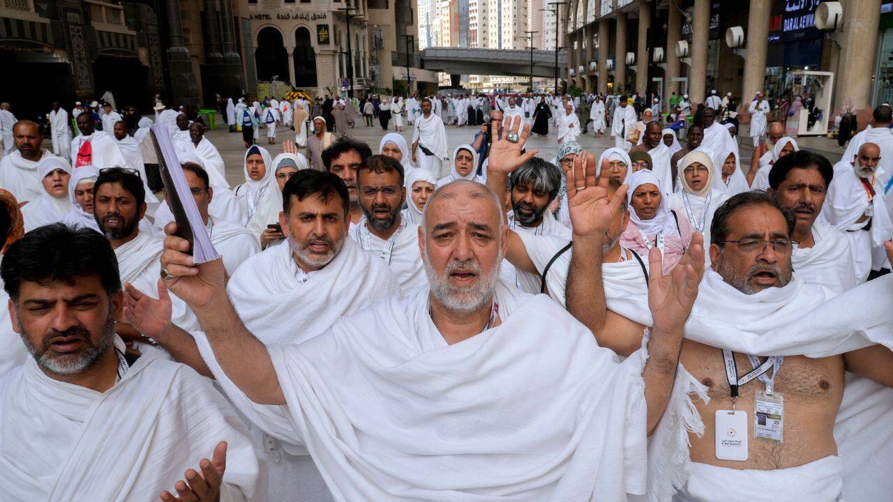 Officials in the kingdom take steps to try to mitigate the effects of heat, including providing air-conditioned tents and misting systems.