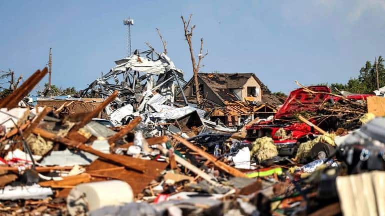 In Pics: Texas tornado kills three, leaves hundreds injured