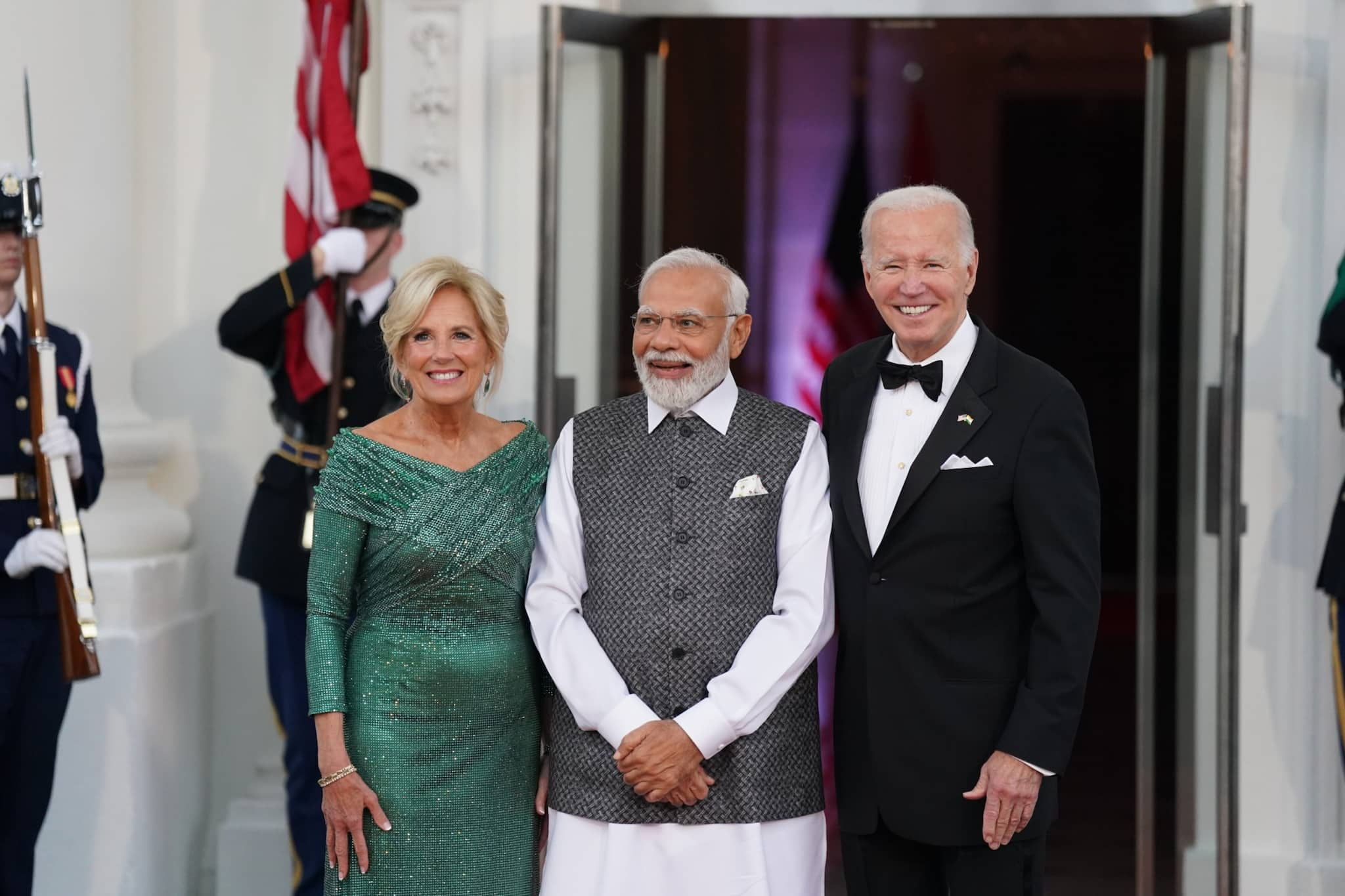 In Pics Pm Modi At The White House As Bidens Host State Dinner 5512