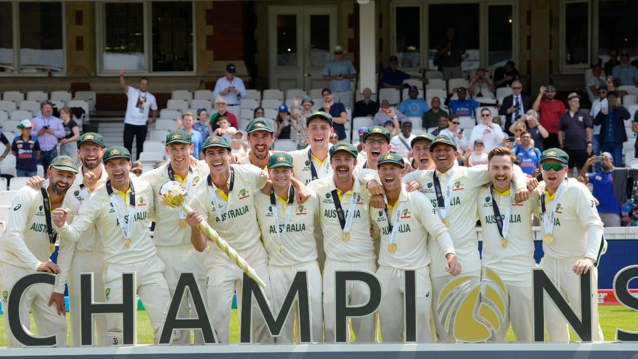 The Australians potently answered the doubts about them before the final: Their readiness, David Warner, and the adaptability of Cameron Green and Scott Boland on their first test tours of the United Kingdom. Everyone hit the ground running, some after months out; Warner toughed out 43 in the first innings; and Green and Boland starred in a bowling unit which relentlessly hit the right lines and lengths to bustle out India twice. (Source: AP)