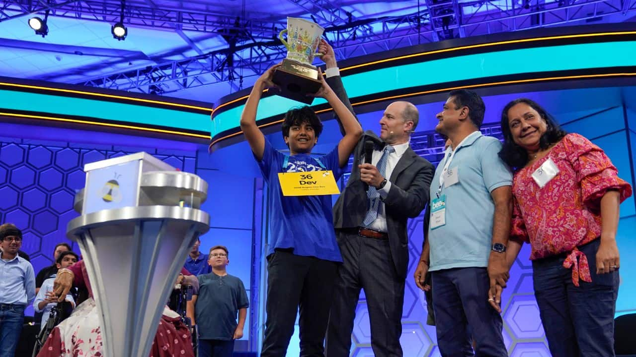 Dev Shah Crowned Us National Spelling Bee Champion 2023 See Pics