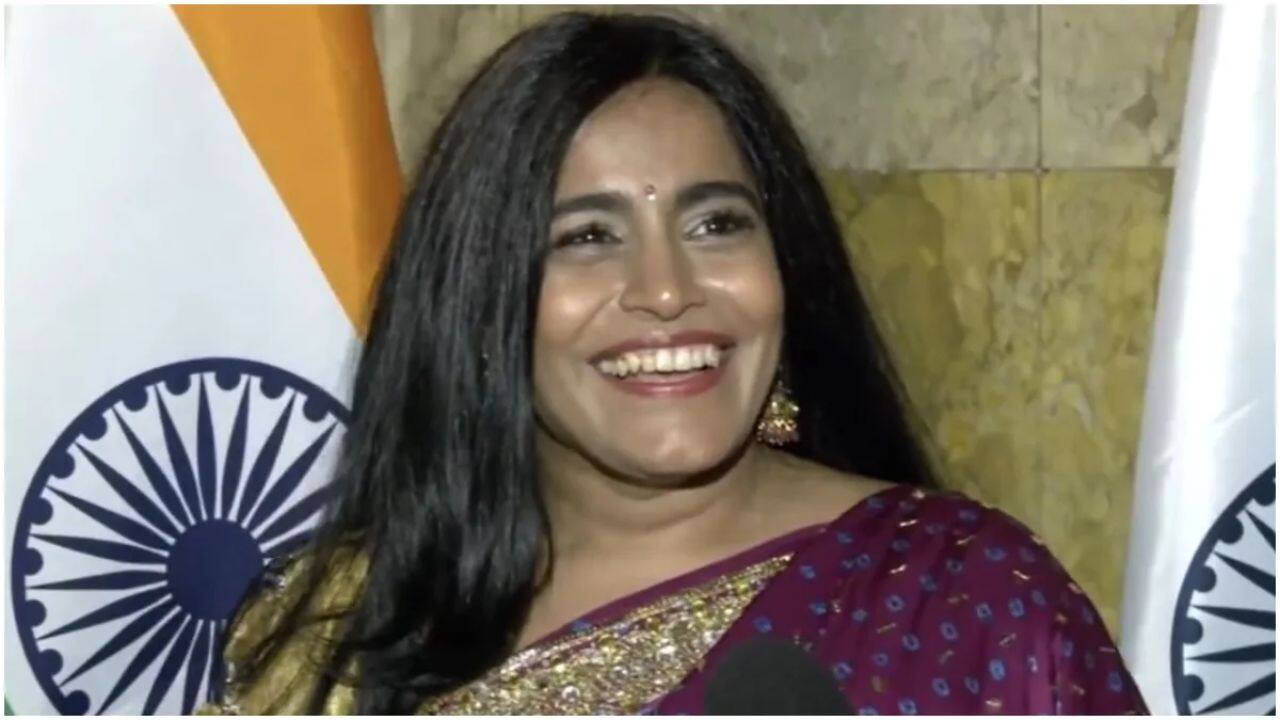 PM Modi met the well-known Indian-American musician Falguni Shah, a Grammy winner. The Prime Minister praised Ms. Shah for her song &quot;Abundance in Millets,&quot; which promotes the consumption of environmentally beneficial and healthful millets. She was praised by the Prime Minister for using her music to unite Americans and Indians. (Image : ANI) (With inputs from agencies)