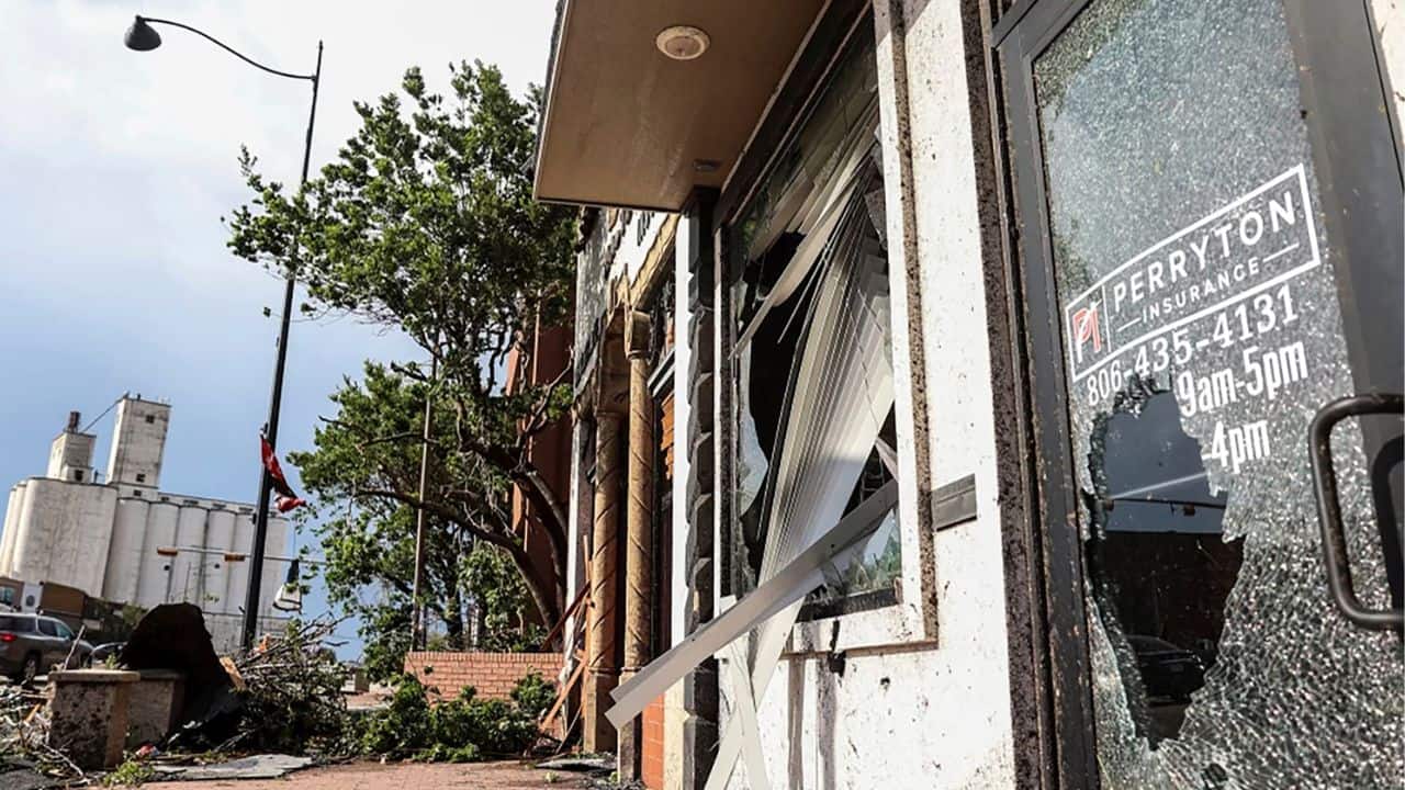 &quot;Unfortunately northwest of there, there is just mobile home after mobile home after mobile home that is just completely destroyed. There is significant damage,&quot; Emfinger told Fox Weather's YouTube channel. The National Weather Service reported a tornado watch was in effect for parts of north and central Texas including Dallas, a city of 1.2 million people. &quot;Large hail and damaging wind gusts are the main threats, but a tornado or two can't be ruled out,&quot; NWS said in a statement. (Image: AP)