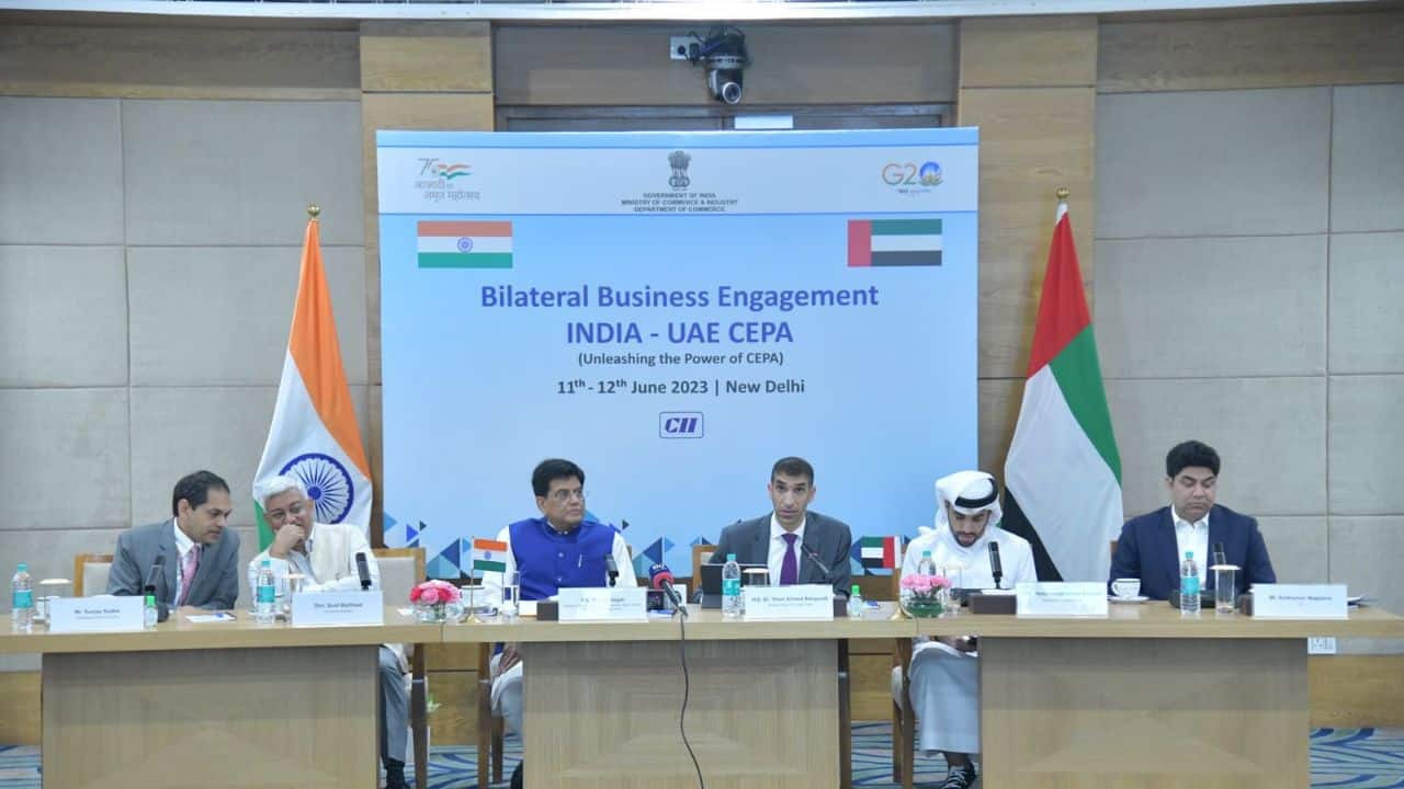 Minister of State for Foreign Trade Thani bin Ahmed Al Zeyoudi said that the UAE will always be there as a trusted supplier of oil to India. The trade agreement, he said, is helping Indian exports from sectors like textiles, footwear, automobiles and gems and jewellery, while UAE exporters are increasing shipments from iron and steel, aluminium and polymers.(Image: Twitter @ThaniAlZeyoudi)