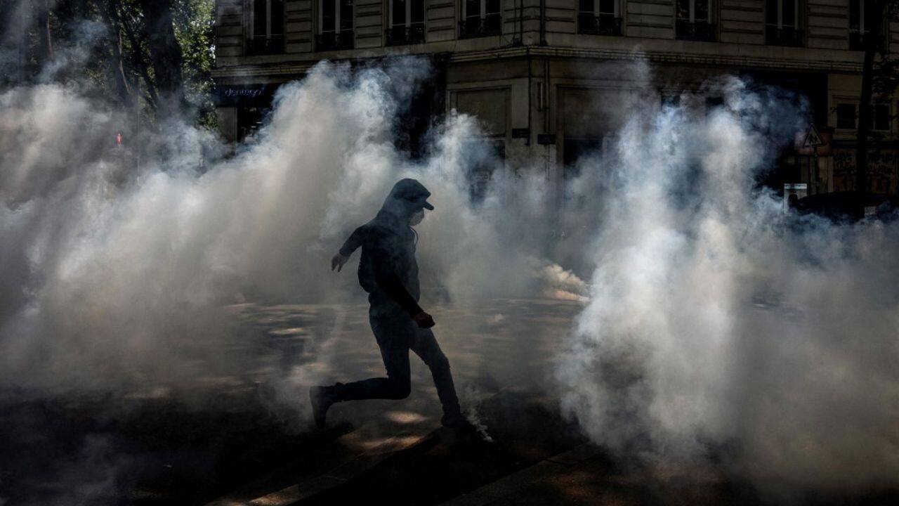 Clashes were reported in the southeastern city of Lyon, a flashpoint in previous demonstrations, where projectiles were thrown at security forces, local authorities said. Police meanwhile used tear gas in clashes with protesters in the western city of Nantes, another flashpoint, while clashes were also reported in Toulouse in the south and Rennes in the west. (Source: AFP)