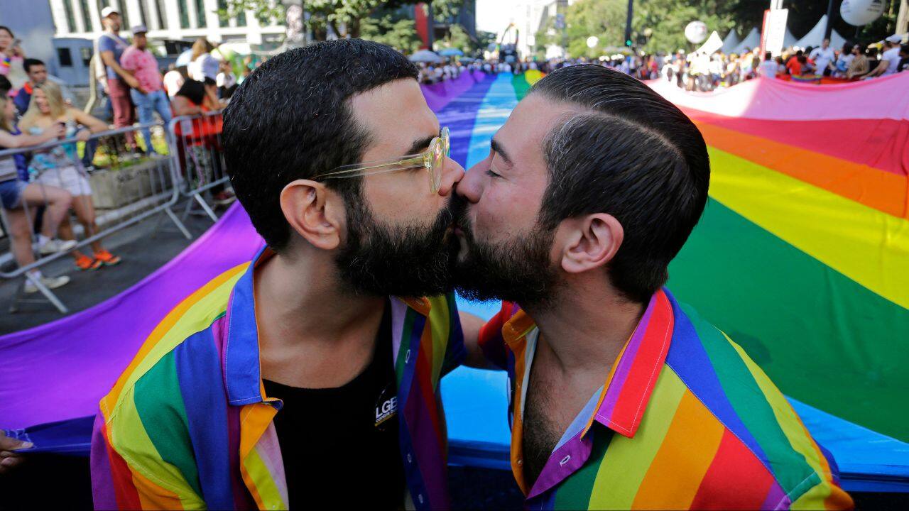 The conservative make-up of Netanyahu’s government sparked new fears in the LGBTQ+ community that the judicial overhaul could threaten the rights of minorities and marginalized groups. (Source: AP)