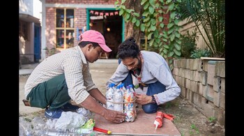 Artisans at work at ScrapShala
