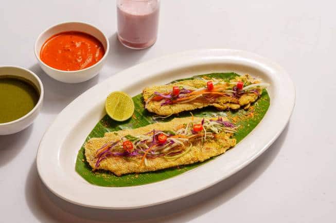 Bombil fry at Bharat ExcellenSea, Mumbai.
