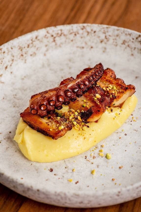Chef Luigi Stinga's creation