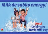 Amul celebrates World Milk Day with its signature doodle