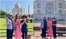 'Indian daughter of Korean parents': Influencer visiting Taj Mahal with parents wins hearts