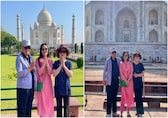 'Indian daughter of Korean parents': Influencer visiting Taj Mahal with parents wins hearts