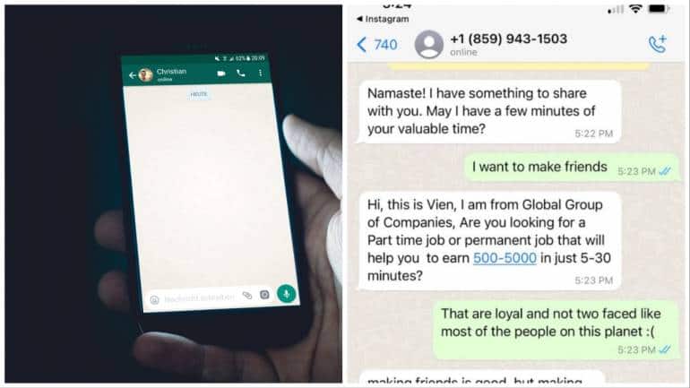 Bengaluru man shares WhatsApp conversation of scammer teaching him 'valuable' lesson