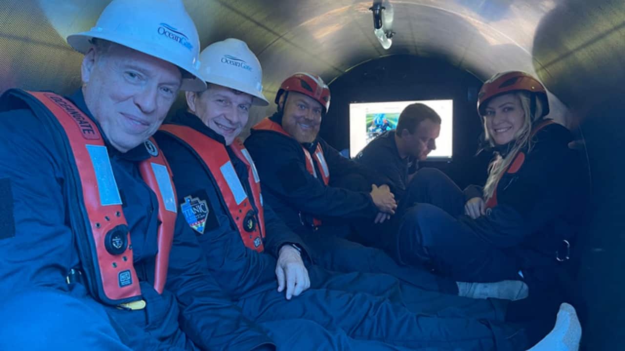 Inside the Titan submersible