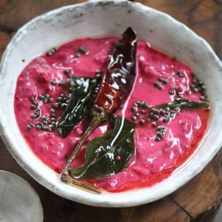 Easy recipes Beetroot Pachadi