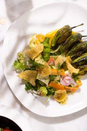Goat Cheese-Stuffed Shishito Peppers
