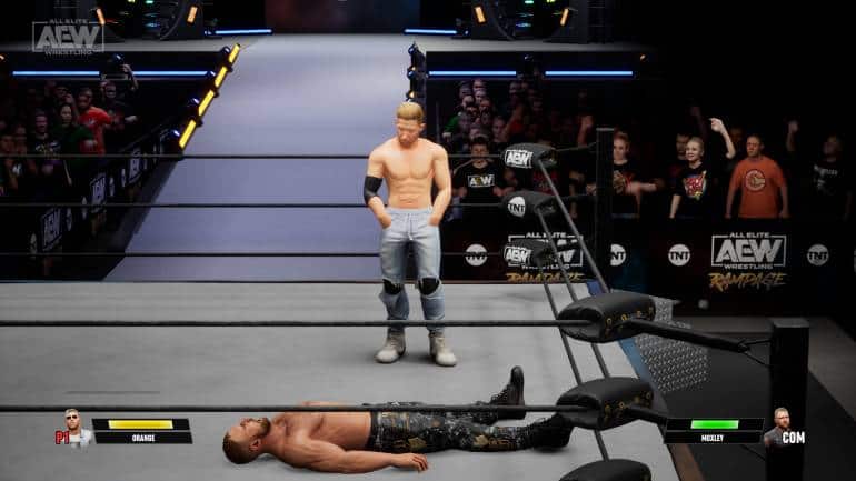 Unfortunately, given the developmental hell AEW: Fight Forever experienced, this game might be the only AEW game for a while. (Screen grab from AEW: Fight Forever on PlayStation 5).