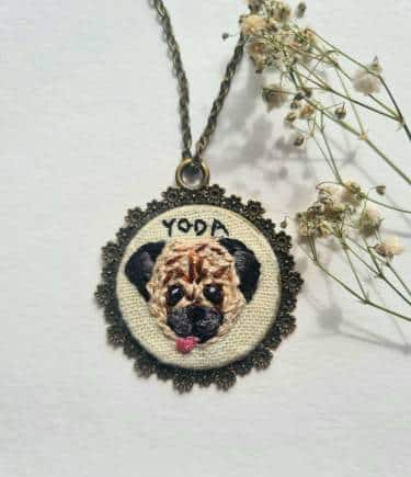 Pet jewellery by AaRa Embroidery