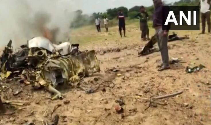 Trainer aircraft crashes in Telangana, condition of crew is not known - Vimarsana News