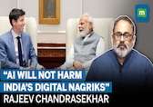 ‘AI In Current Form No Threat To Jobs,’ Says MoS IT Rajeev Chandrasekhar | Sam Altman Meets PM Modi