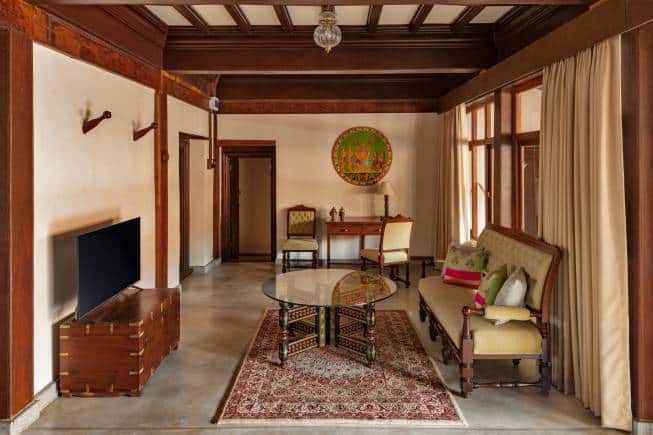 Suite room at Sawantwadi Palace