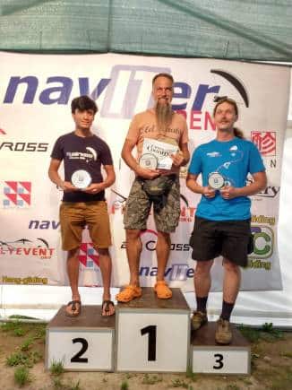 Sunith Rao came second in Slovenia paragliding competition.