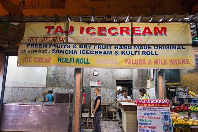 Taj Ice Cream in Mumbai. (Photo via Facebook)